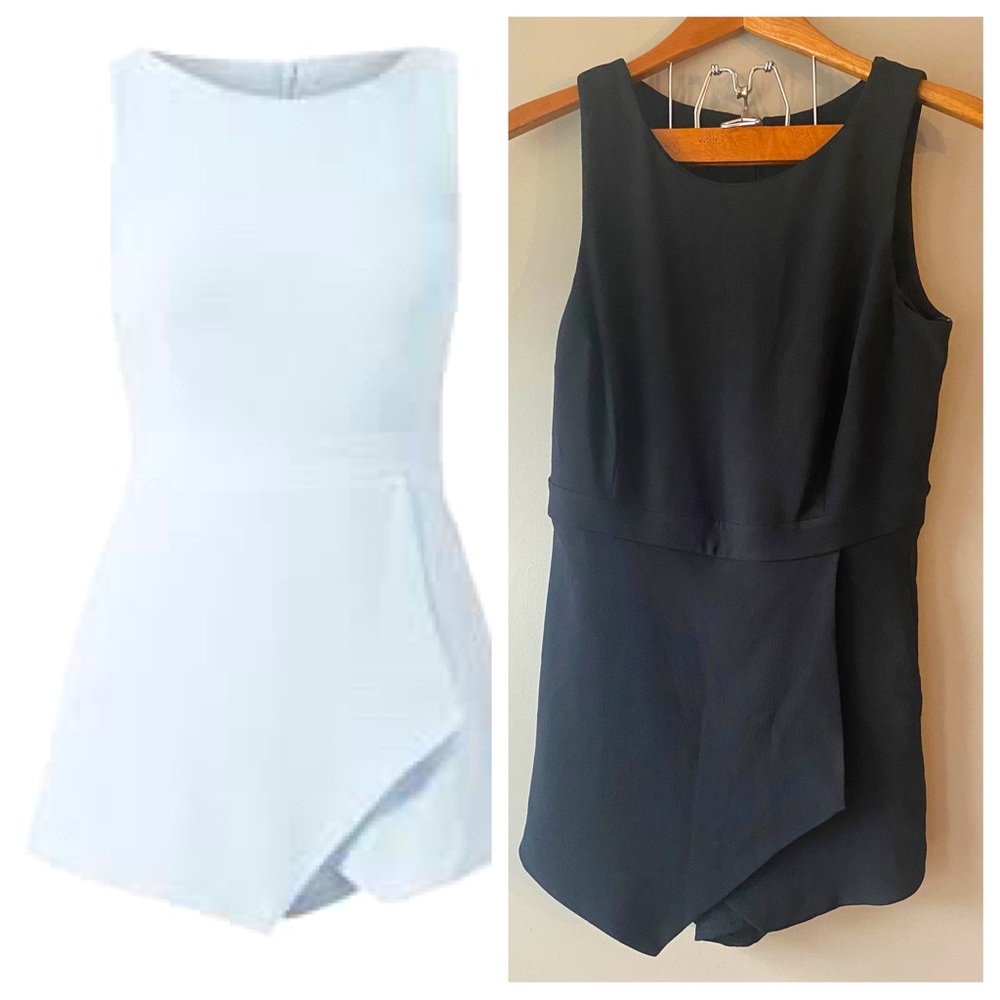 New Look ASOS UK jumper romper jumpsuit Skort playsuit asymmetrical party outfit